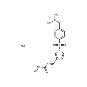 化合物 Resminostat hydrochloride|T4370|TargetMol