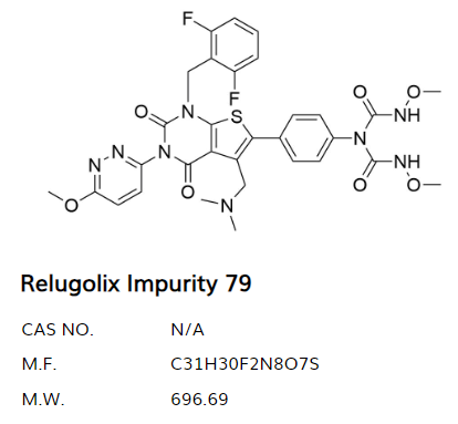 瑞卢戈利杂质1,Relugolix Impurity 1