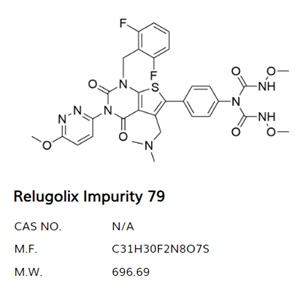 瑞卢戈利杂质1,Relugolix Impurity 1