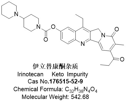 伊立替康酮雜質(zhì)；伊立替康雜質(zhì)4,Irinotecan Keto Impurity