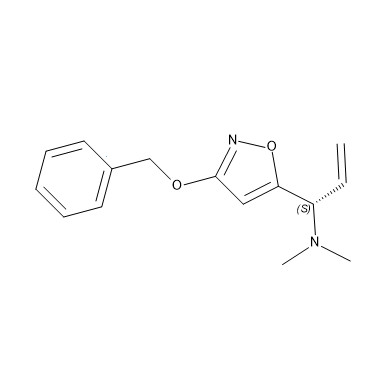 依拉環(huán)素雜質(zhì)1,(S)-1-(3-(benzyloxy)isoxazol-5-yl)-N,N-dimethylprop-2-en-1-amine