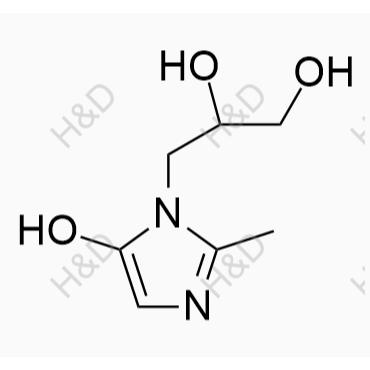 奧硝唑雜質(zhì)24,3-(5-hydroxy-2-methyl-1H-imidazol-1-yl)propane-1,2-diol