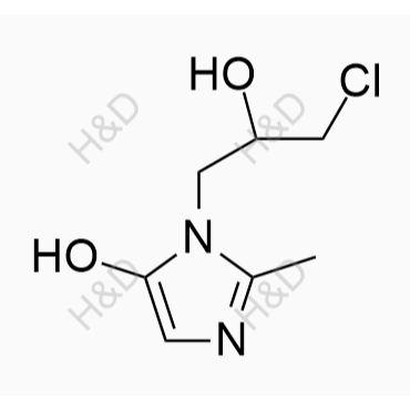 奧硝唑雜質(zhì)25,1-(3-chloro-2-hydroxypropyl)-2-methyl-1H-imidazol-5-ol