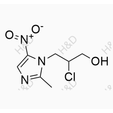 奧硝唑雜質(zhì)27,2-chloro-3-(2-methyl-5-nitro-1H-imidazol-1-yl)propan-1-ol