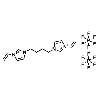 1,1-(丁烷-1,4-二基)雙(3-乙烯基-1H-咪唑-3-鎓)六氟磷酸鹽(V),1,1-(butane-1,4-diyl)bis(3-vinyl-1H-imidazol-3-ium) hexafluorophosphate(V)