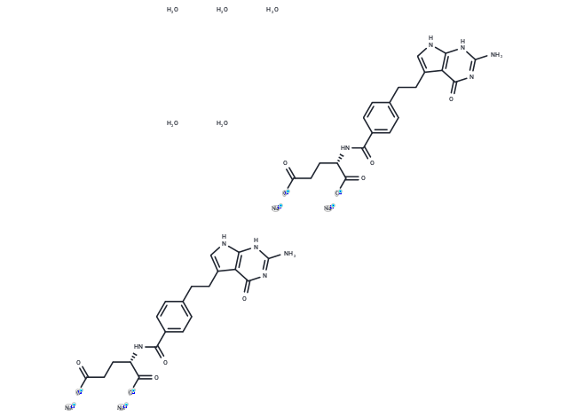 培美曲塞二鈉水合物,Pemetrexed disodium hemipenta hydrate