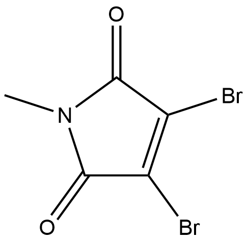 3,4-二溴-1-甲基-2,5-二氫-1H-吡咯-2,5-二酮,3,4-dibromo-1-methyl-2,5-dihydro-1H-pyrrole-2,5-dione