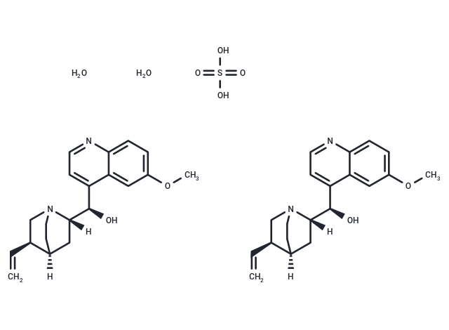 硫酸奎寧二水物,Quinine sulfate dihydrate