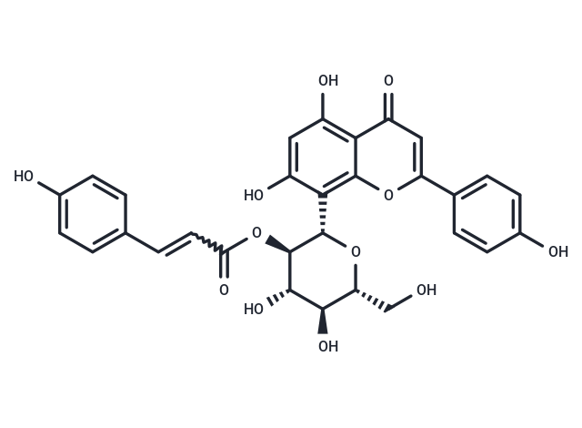 2''-O-P-香豆酰基牡荊素,Vitexin 2''-O-p-coumarate