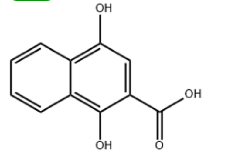 1,4-二羥基-2-萘甲酸,1,4-Dihydroxy-2-naphthoic acid