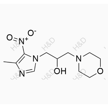 嗎啉硝唑雜質12,1-(4-methyl-5-nitro-1H-imidazol-1-yl)-3-morpholinopropan-2-ol