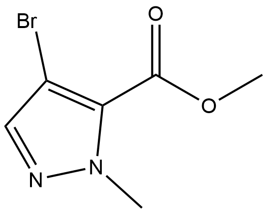 4-溴-1-甲基-1H-吡唑-5-羧酸甲酯,methyl 4-bromo-1-methyl-1H-pyrazole-5-carboxylate