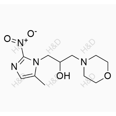 嗎啉硝唑雜質(zhì)14,1-(5-methyl-2-nitro-1H-imidazol-1-yl)-3-morpholinopropan-2-ol