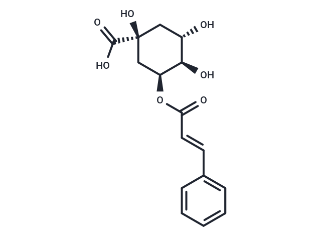 化合物5-O-Cinnamoylquinic acid,5-O-Cinnamoylquinic acid