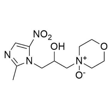 4-(2-羥基-3-(2-甲基-5-硝基咪唑-1-基)丙基)嗎啉-4-氧化物,4-(2-Hydroxy-3-(2-methyl-5-nitroimidazol-1-yl)propyl)morpholine-4-oxide;