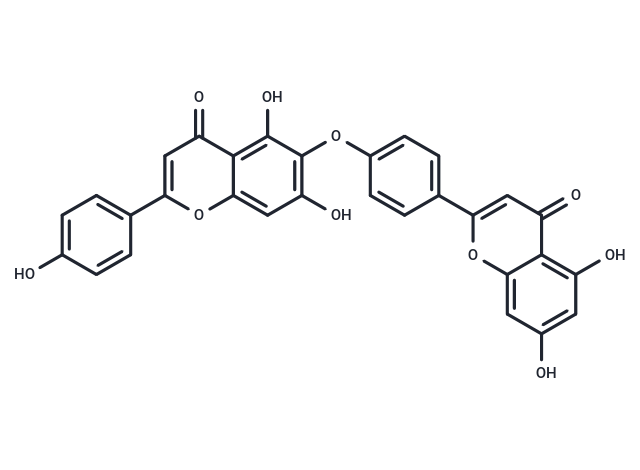 扁柏雙黃酮,Hinokiflavone