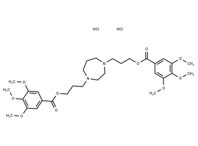 地拉卓二鹽酸鹽,Dilazep dihydrochloride