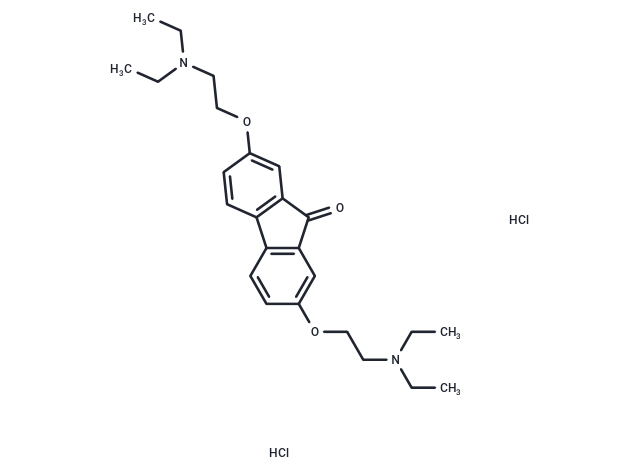 鹽酸替洛隆,Tilorone dihydrochloride