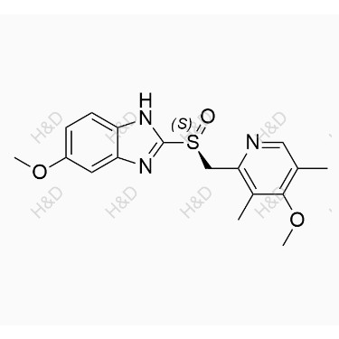 埃索美拉唑,(S)-5-methoxy-2-(((4-methoxy-3,5-dimethylpyridin-2-yl)methyl)sulfinyl)-1H-benzo[d]imidazole