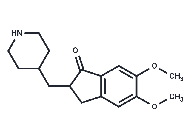 5,6-二甲氧基-2-(4-哌啶基)亞甲基-1-茚酮,ACHE-IN-38