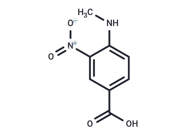 4-甲氨基-3-硝基苯甲酸,4-(METHYLAMINO)-3-NITROBENZOIC ACID