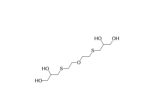 3-[(2-{2-[(2,3-DIHYDROXYPROPYL)SULFANYL]ETHOXY}ETHYL)SULFANYL]PROPANE-1,2-DIOL,3-[(2-{2-[(2,3-DIHYDROXYPROPYL)SULFANYL]ETHOXY}ETHYL)SULFANYL]PROPANE-1,2-DIOL