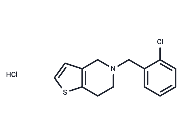 鹽酸噻氯匹定,Ticlopidine hydrochloride