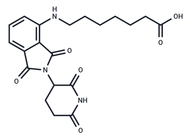 化合物Pomalidomide-C6-COOH,Pomalidomide-C6-COOH