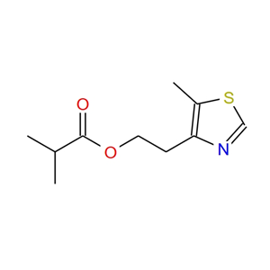 2-甲基丙酸 2-(5-甲基-4-噻唑基)乙酯