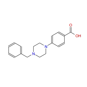 4-(4-芐基哌嗪基)苯甲酸