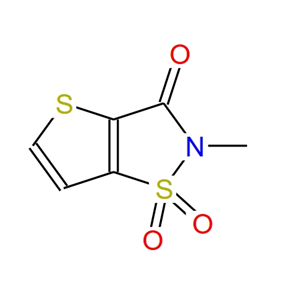 2-甲基噻吩并[2,3-D]異噻唑-3(2H)-酮 1,1-二氧化物
