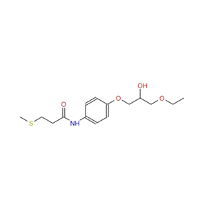 N-[4-(2-羥基-3-乙氧基)丙氧基]苯基-3-甲硫基丙酰胺