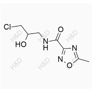 N-(3-chloro-2-hydroxypropyl)-5-methyl-1,2,4-oxadiazole-3-carboxamide	奥硝唑杂质26