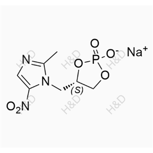 奧硝唑雜質(zhì)29(鈉鹽),sodium (S)-4-((2-methyl-5-nitro-1H-imidazol-1-yl)methyl)-1,3,2-dioxaphospholan-2-olate 2-oxide