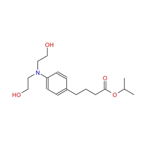 4-(4-(雙(2-羥乙基)氨基)苯基)丁酸異丙酯