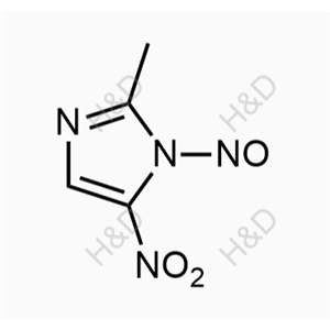 2-methyl-5-nitro-1-nitroso-1H-imidazole	吗啉硝唑杂质7