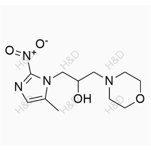 1-(5-methyl-2-nitro-1H-imidazol-1-yl)-3-morpholinopropan-2-ol	吗啉硝唑杂质14