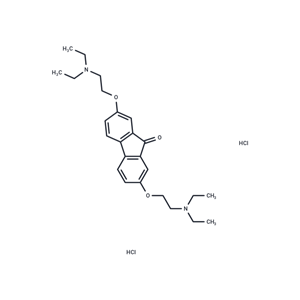 鹽酸替洛隆,Tilorone dihydrochloride