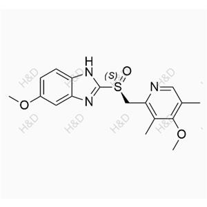 埃索美拉唑,(S)-5-methoxy-2-(((4-methoxy-3,5-dimethylpyridin-2-yl)methyl)sulfinyl)-1H-benzo[d]imidazole