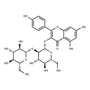 山奈酚-3-O-β-D-槐糖苷,Kaempferol 3-O-sophoroside