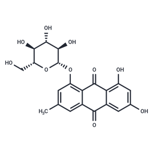 大黃素-1-O-Β-D-吡喃葡萄糖苷,Emodin-1-O-β-D-glucopyranoside