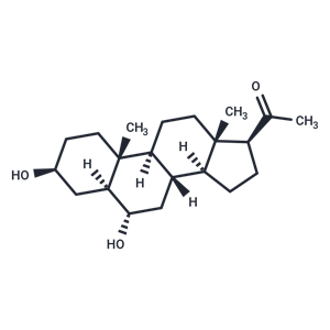 化合物5α-Pregnane-3β,6α-diol-20-one|T13518|TargetMol