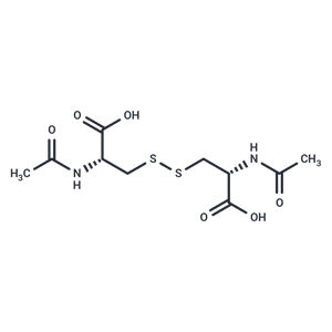 化合物 N,N'-Diacetyl-L-cystine|T16240|TargetMol