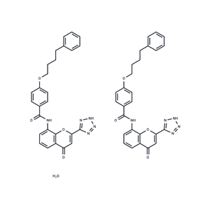 化合物 Pranlukast hemihydrate|T63291|TargetMol