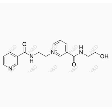 尼可地爾雜質(zhì)22,3-((2-hydroxyethyl)carbamoyl)-1-(2-(nicotinamido)ethyl)pyridin-1-ium