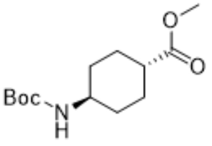 反式-4-(叔丁氧羰基氨基)環(huán)己烷甲酸甲酯,trans-Methyl 4-((tert-butoxycarbonyl)amino)cyclohexanecarboxylate