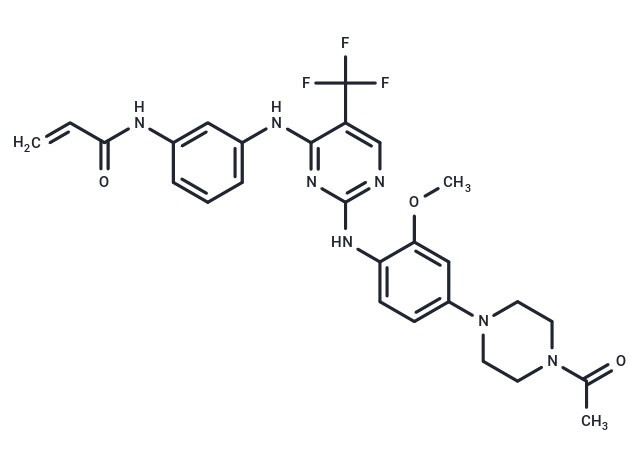 化合物 Rociletinib,Rociletinib