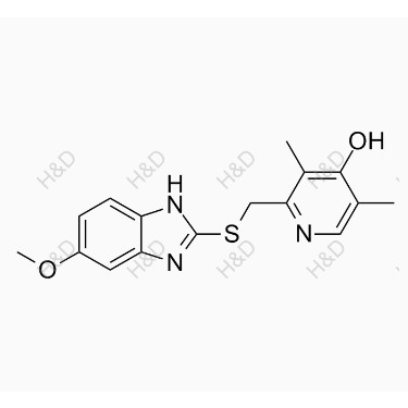 埃索美拉唑雜質H215前體,2-(((5-methoxy-1H-benzo[d]imidazol-2-yl)thio)methyl)-3,5-dimethylpyridin-4-ol