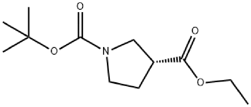 (R)-1-BOC-3-吡咯烷甲酸乙酯,Ethyl (R)-1-Boc-3-pyrrolidinecarboxylate