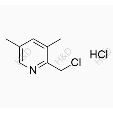 埃索美拉唑雜質(zhì)B04,2-(chloromethyl)-3,5-dimethylpyridine hydrochloride